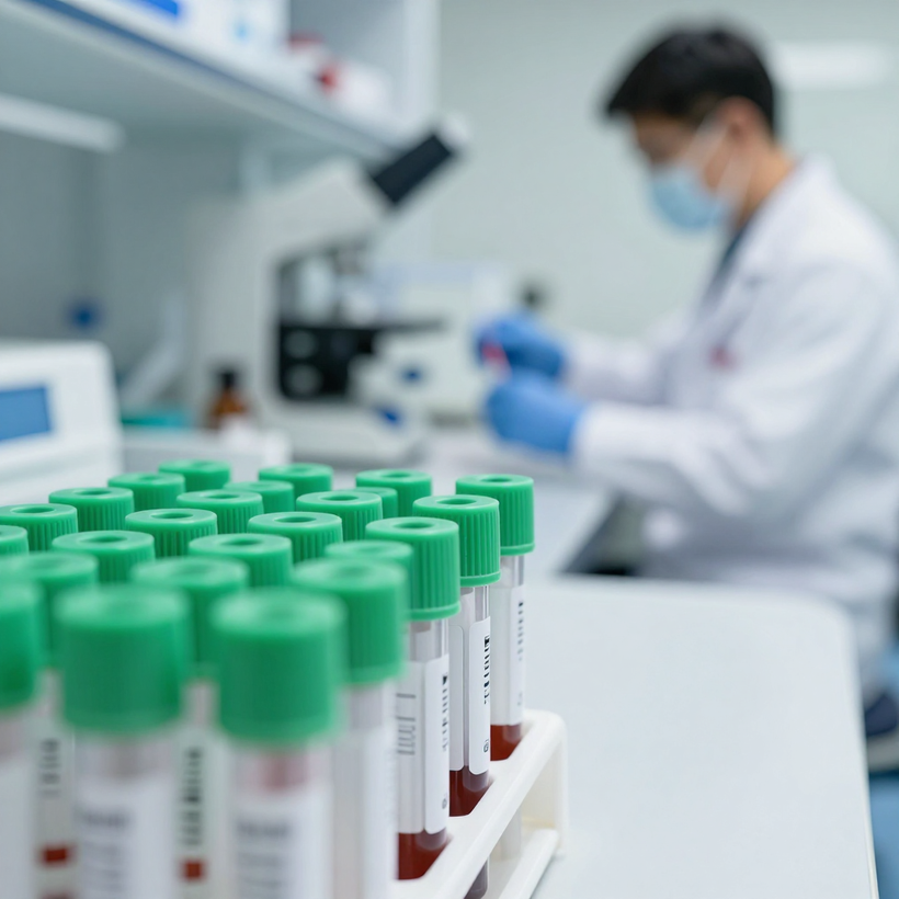 Lithium Heparin Green Cap Tubes